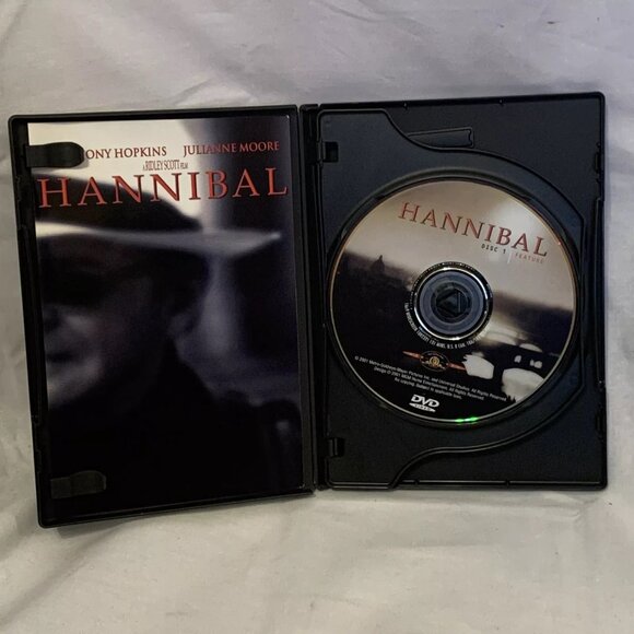 Hannibal (DVD, 2001, 2-Disc Set, Special Edition) Widescreen Anthony Hopkins - Picture 3 of 4